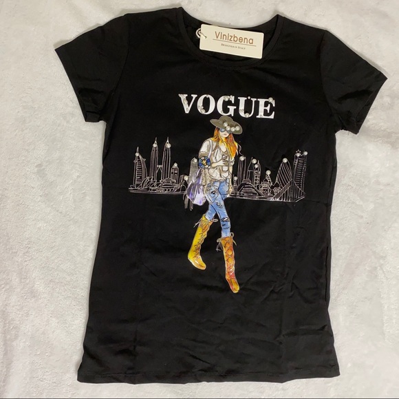 Tops - Vogue logo T-Shirt